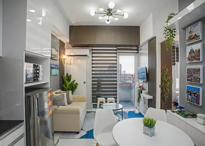 Apartment Coastal Modern Mezza Sleeps 8 Near Sm Manila